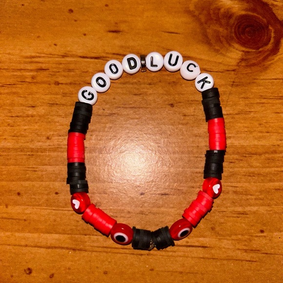 Good Luck (Evil Eye) Heishi Bracelet - Picture 6 of 6